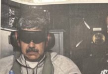 Trump divulga foto de Maduro vendado e aparentemente algemado