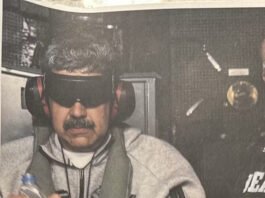 Trump divulga foto de Maduro vendado e aparentemente algemado