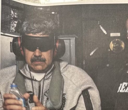 Trump divulga foto de Maduro vendado e aparentemente algemado