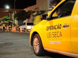 Operação Lei Seca autua mais de 2.800 condutores por embriaguez e outras infrações em 2025