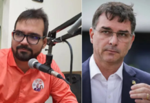 Pré-candidato ao Governo da Paraíba, Olímpio Rocha assina representação contra Flávio Bolsonaro por propaganda eleitoral antecipada