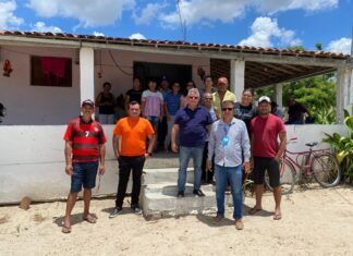 Pimentel Filho destaca avanço no abastecimento de água no Assentamento Antônio Eufrazino no Distrito de São José da Mata