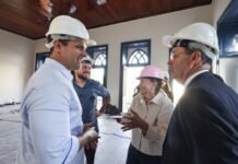 Lucas destaca ritmo acelerado das obras de revitalização de prédios históricos da Capital e anuncia inauguração do Museu da Justiça Eleitoral