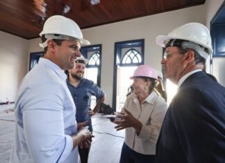Lucas destaca ritmo acelerado das obras de revitalização de prédios históricos da Capital e anuncia inauguração do Museu da Justiça Eleitoral