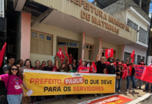 Servidores de Matinhas ocupam prefeitura em protesto contra gestão e cobram diálogo com prefeito