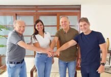 Kallynã Dias suplente do PSB declara apoio a Aguinaldo Ribeiro para deputado federal