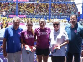 João e Daniella cumprem agenda no Paraíba World Beach Games