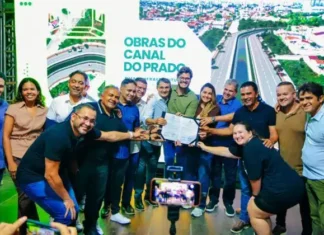 Severino da Prestação destaca importância da obra do Canal do Prado e o papel de Bruno na infraestrutura de Campina