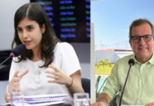 Tabata Amaral pede expulsão de ex-prefeito de Sousa do PSB por denúncia de violência doméstica