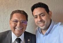 Laio Pimentel apresenta demandas de Campina Grande e região ao presidente Adriano Galdino e reforça compromisso com a saúde do município