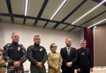 Vereador Sargento Wellington Cobra participa da solenidade de abertura do Maio Amarelo na FIEPB, organizada pelo Batalhão de Policiamento de Trânsito