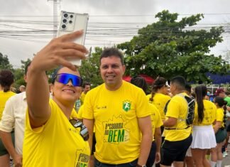 Vereador Márcio da Eletropolo participa da 8ª Corrida do Bem e reforça apoio ao esporte e à solidariedade