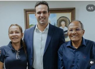 Aninha e Marinaldo Cardoso apresentam pleitos de Campina ao governador Lucas Ribeiro