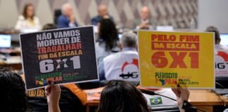 Movimentos sindicais organizam-se para que Senado aprove PEC do fim da escala 6×1