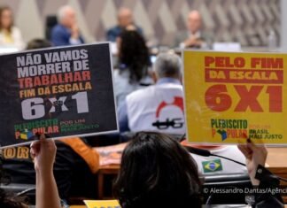 Movimentos sindicais organizam-se para que Senado aprove PEC do fim da escala 6×1