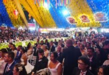 Casamento Coletivo emociona público e celebra a união de dezenas de casais no coração d’O Maior São João do Mundo