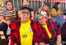 Parque do Povo vive ansiedade para transmissão do jogo do Brasil neste sábado