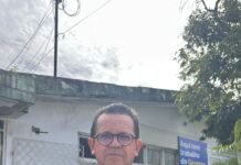 Olimpio constata extrema precariedade em posto de saúde com placa de obra que deveria ter sido concluída em 2025