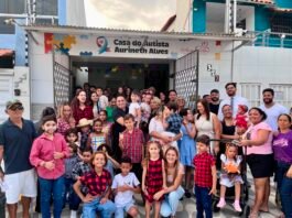 Vereador Frank Alves reforça apoio à Casa do Autista durante festa junina