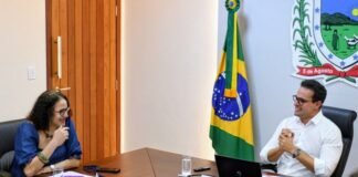 Governador Lucas Ribeiro trata sobre avanço na implantação do Ciquanta com ministra Luciana Santos
