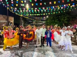 Frank Alves patrocina quadrilhas juninas e incentiva cultura na zona leste de Campina Grande