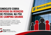 BB: Sindicato leva à DIPES preocupações de trabalhadores da PSO de Campina Grande sobre redução do quadro de pessoal