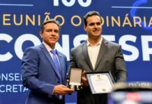 Governador Lucas Ribeiro destaca integração entre estados no combate ao crime durante 100ª reunião do Consesp