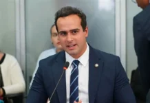 Lucas Ribeiro registra candidatura à reeleição ao Governo da Paraíba