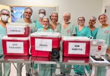 Doação de coração e outros órgãos registrada pela Central de Transplantes tira seis pessoas da lista de espera