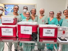 Doação de coração e outros órgãos registrada pela Central de Transplantes tira seis pessoas da lista de espera