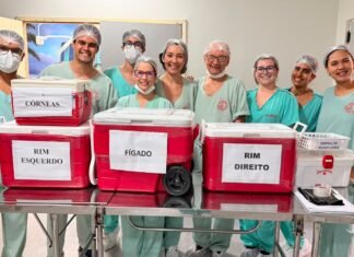 Doação de coração e outros órgãos registrada pela Central de Transplantes tira seis pessoas da lista de espera