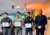 Policiais militares são homenageados com Moção de Aplauso por atuação que preservou vida em Campina Grande