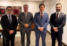 Em Brasília, presidente da FIEPB e Nordeste Forte se reúne com o procurador-geral de Justiça do MPPB