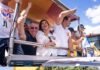 Pimentel Filho participa de carreata ao lado de Lucas Ribeiro