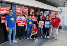 Empregados da Caixa realizam mobilização em defesa do Saúde Caixa nesta terça-feira